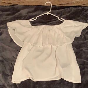 Off the shoulder blouse